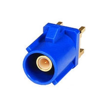 Molex 50 Ohms, Fakra Smb Jack, Vertical Through Hole, Keying Option B, Gold (Au) Plated Body, 16.80Mm 734036241